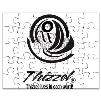 Thizzel Sketch Logo Puzzle