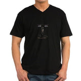 Face Graphics Logo Men's V-Neck T-Shirt