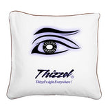 Thizzel Sight Logo Square Canvas Pillow