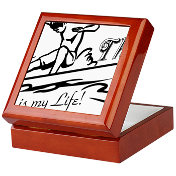 Thizzel Surfing Keepsake Box