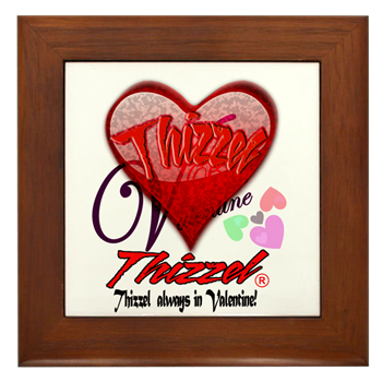 Valentine Logo Framed Tile