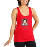 Thizzel makes me Funny Racerback Tank Top