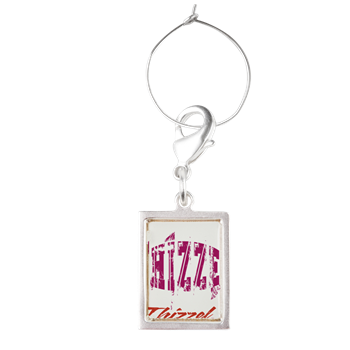 Text Effect Logo Wine Charms