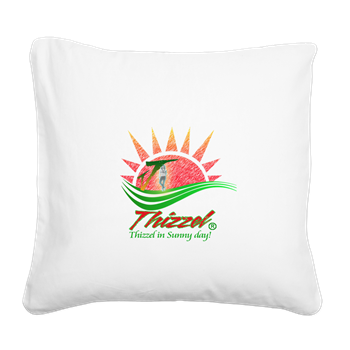 Summer Logo Square Canvas Pillow