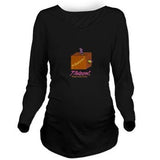 Funny Logo Long Sleeve Maternity T-Shirt