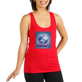 Thizzel Globe Racerback Tank Top