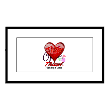 Valentine Logo Small Framed Print