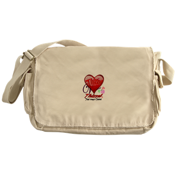 Valentine Logo Messenger Bag