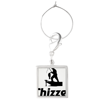 Thizzel Fishing Wine Charms