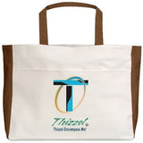 Thizzel Encompass Logo Beach Tote