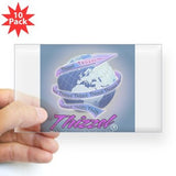 Thizzel Globe Car Magnet 20 x 12