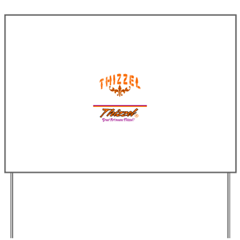 Text Graph Logo Yard Sign