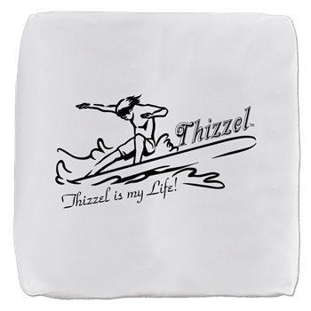 Thizzel Surfing Cube Ottoman