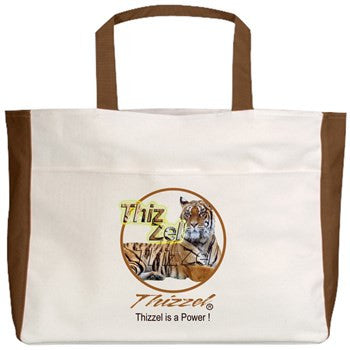 Power Logo Beach Tote