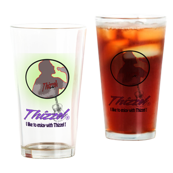 Singer Logo Drinking Glass