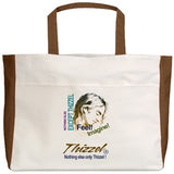 Only Thizzel Logo Beach Tote