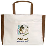 Only Thizzel Logo Beach Tote