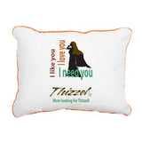 Mom Looking for Thizzel Rectangular Canvas Pillow