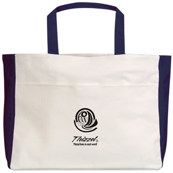 Thizzel Sketch Logo Beach Tote