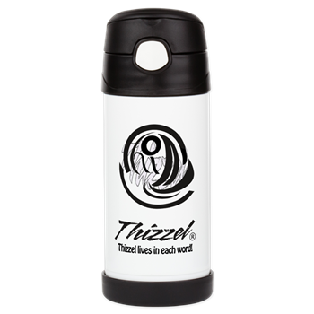 Thizzel Sketch Logo Insulated Cold Beverage Bottle