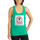 Thizzel Dancing Racerback Tank Top