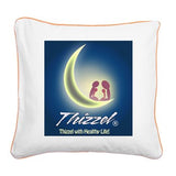 Thizzel Health Square Canvas Pillow
