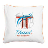 Have a Thizzel Art Square Canvas Pillow