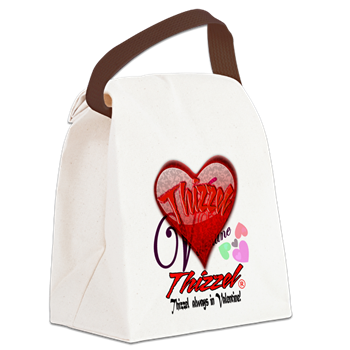 Valentine Logo Canvas Lunch Bag