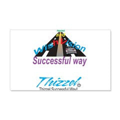 Thizzel Successful Logo Wall Decal