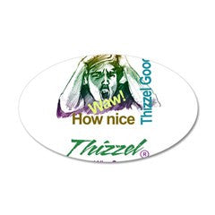 Thizzel Nice Goods Logo Wall Decal