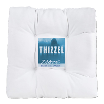 Winter Logo Tufted Chair Cushion