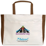 Thizzel Successful Logo Beach Tote