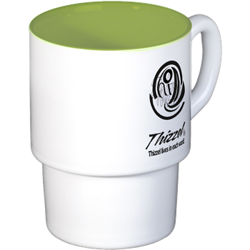 Thizzel Sketch Logo Coffee Cups