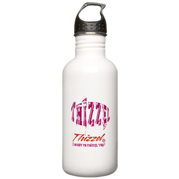 Text Effect Logo Water Bottle