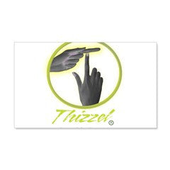 Finger T Logo Wall Decal