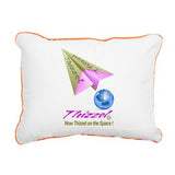 Space Logo Rectangular Canvas Pillow