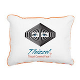 Thizzel Face Logo Rectangular Canvas Pillow