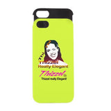 Thizzel Elegant Logo iPhone 5/5S Wallet Case