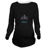 Thizzel Successful Logo Long Sleeve Maternity T-Sh