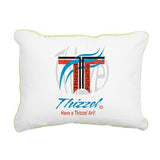Have a Thizzel Art Rectangular Canvas Pillow
