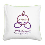Relationship Logo Square Canvas Pillow