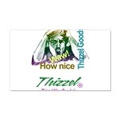 Thizzel Nice Goods Logo Wall Decal