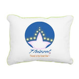 Great Star Logo Rectangular Canvas Pillowv