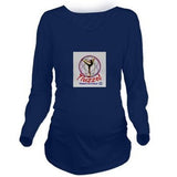 Thizzel Dancing Long Sleeve Maternity T-Shirt