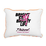 Thizzel Life Style Rectangular Canvas Pillow