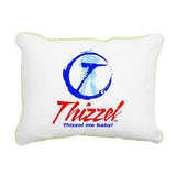 Thizzel Rectangular Canvas Pillow