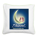 Thizzel Health Square Canvas Pillow