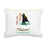 Mom Looking for Thizzel Rectangular Canvas Pillow