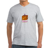 Funny Logo Men's V-Neck T-Shirt