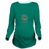 Thizzel really Fantastic Long Sleeve Maternity T-S